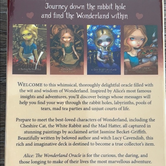 Alice in Wonderland Oracle Card Deck - Picture 3 of 4